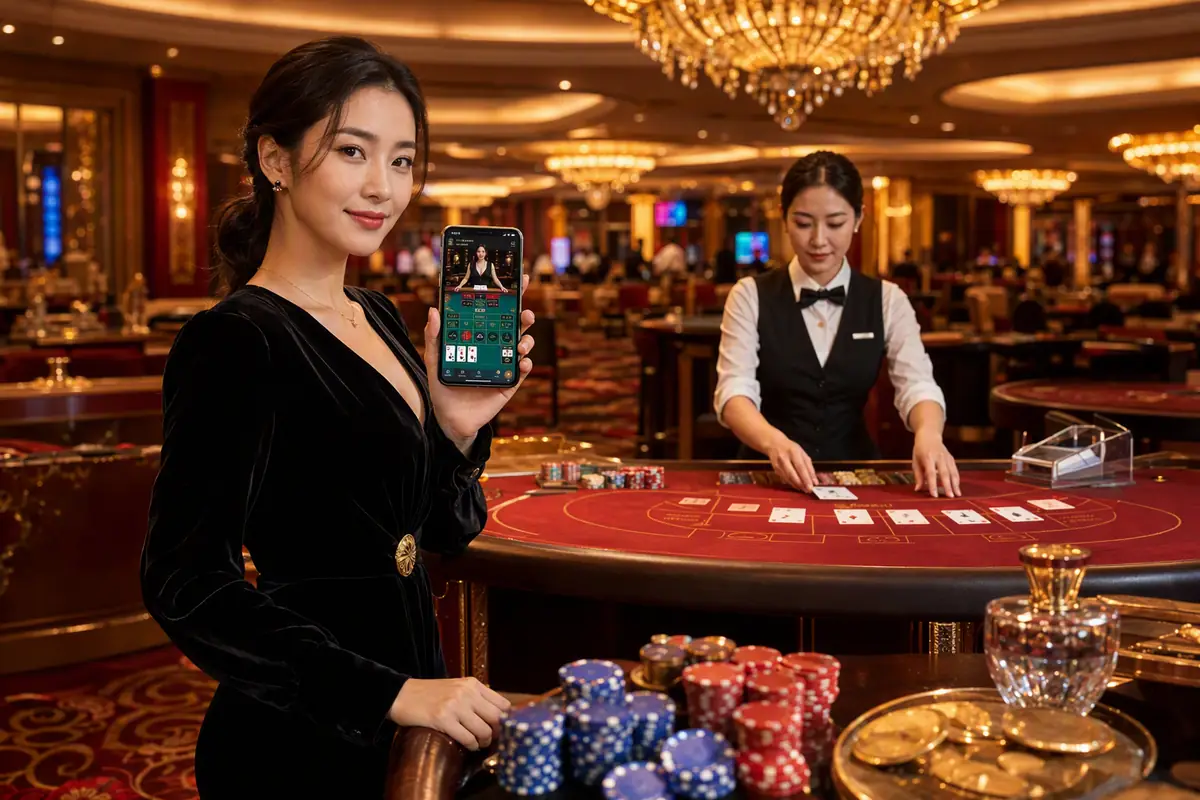 ubobet Casino dealer langsung siaran video